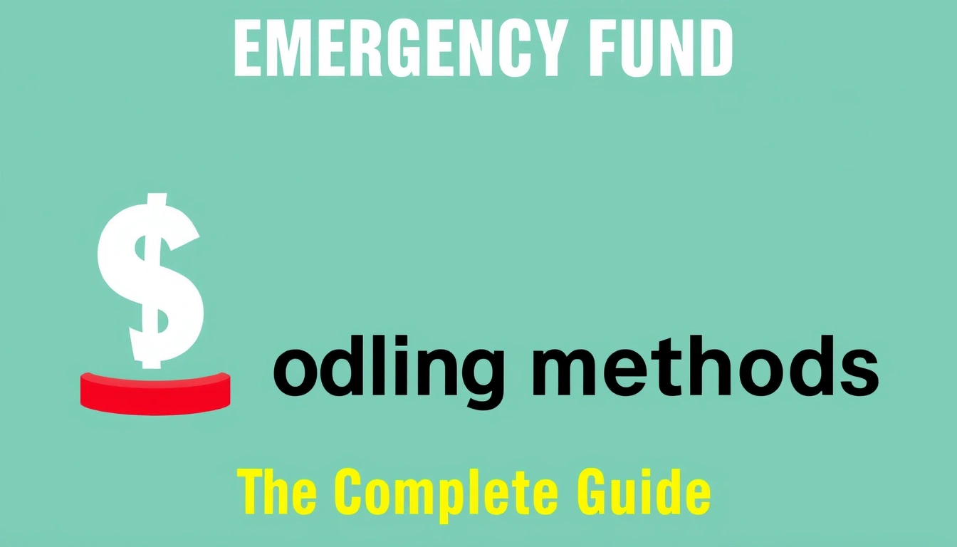 Emergency fund building methods — The Complete Guide
