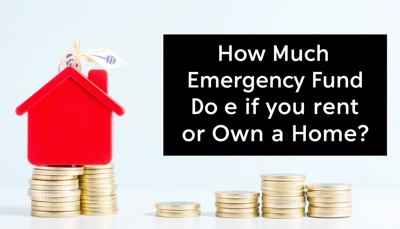 How Much Emergency Fund Do You Need If You Rent or Own a Home? How Much Emergency Fund Do You Need If You Rent or Own a Home?